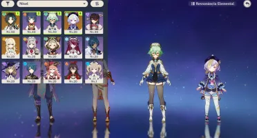 AR21 - Xiao + Lança de Jade + Qiqi