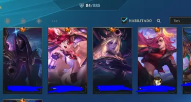 Conta Rara e Barata Wild Rift