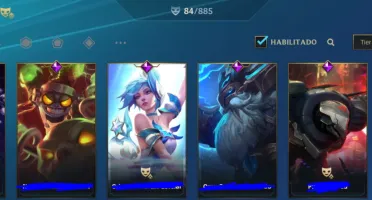 Conta Rara e Barata Wild Rift