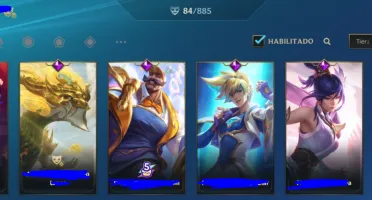 Conta Rara e Barata Wild Rift