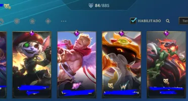 Conta Rara e Barata Wild Rift