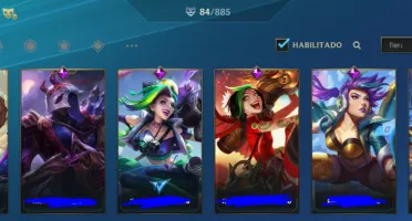 Conta Rara e Barata Wild Rift