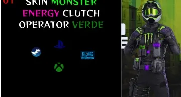 2 Skin Da Monster Clutch Operator - Warzone