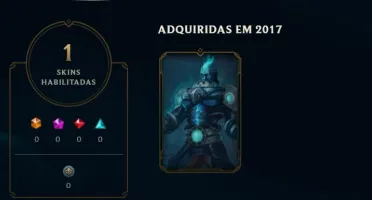CONTA LOL PRATA I