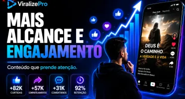 ✨ Pack 1.000+ Vídeos Verticais Nicho Religioso
