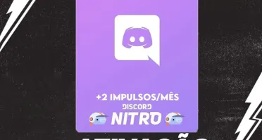 Discord Nitro 3 Mêses + 6 Impulsos