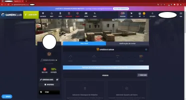 Conta de CS:GO | LvL 20 na Gamersclub