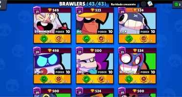 Brawl Stars Conta Nível 150