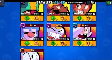 Brawl Stars Conta Nível 150