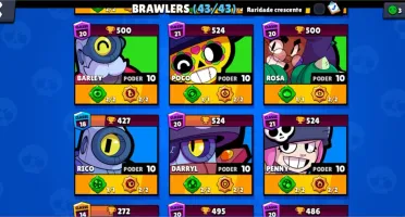 Brawl Stars Conta Nível 150