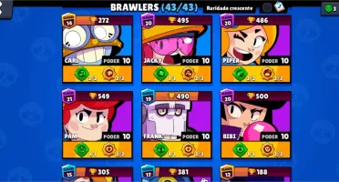 Brawl Stars Conta Nível 150