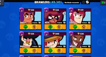 Brawl Stars Conta Nível 150