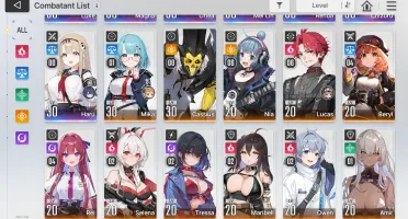 Chaos Zero Nightmare Haru + arma da Haru/Chizuru