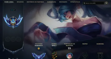 Conta Diamante 4 | 65% Win - Lol (League Of Legends) Elomoon