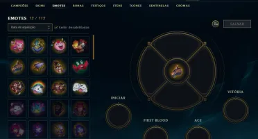 Conta Diamante 4 | 65% Win - Lol (League Of Legends) Elomoon