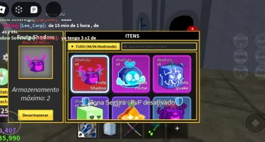 Conta de blox fruits