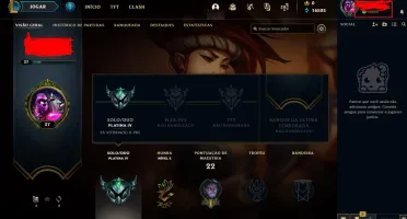 Conta platina 4, sem email confirmado