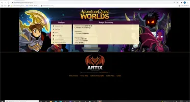 Conta aqw lvl 100