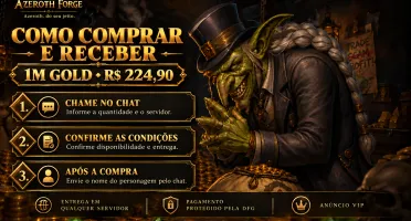🪙 1 Milhão De Gold — Azeroth Forge
