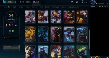 Conta League Of Legends - Platina 5 (s8) PROMOÇÃO!