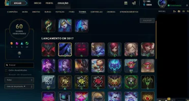 Conta League Of Legends - Platina 5 (s8) PROMOÇÃO!