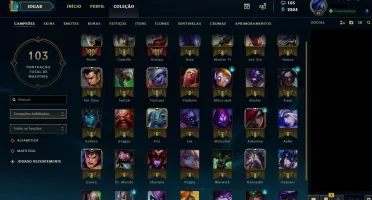 Conta League Of Legends - Platina 5 (s8) PROMOÇÃO!