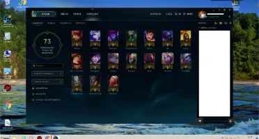 Conta Prata 4 ( 37 campeoes 2 skins ) super barato