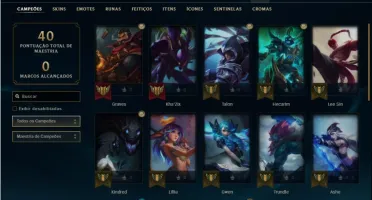 Conta Mestre com 63% de Win rate