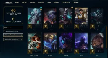 Conta Mestre com 63% de Win rate