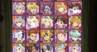 Seven deadly sins grand cross account 7.5kk C.C sem vínculo
