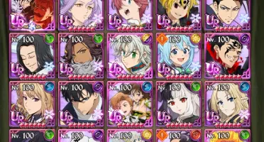 Seven deadly sins grand cross account 7.5kk C.C sem vínculo