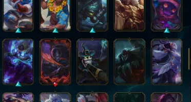 Conta mono pyke eternos full+64 skins +icones,emotes,cromas!