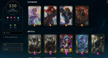 Conta League of Legends Lv 553 2013