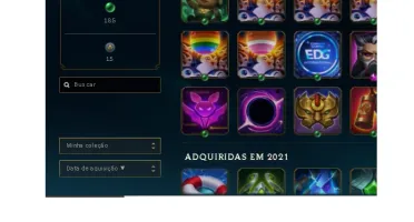 Conta ouro2 - todos os campeões e Valorant com skins de arma