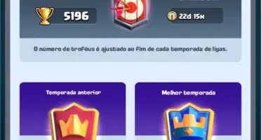 Conta Clash royale top