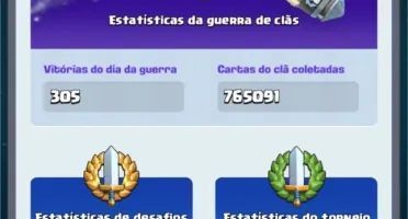 Conta Clash royale top