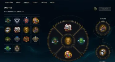 Conta League of Legends Platina - Várias Skins