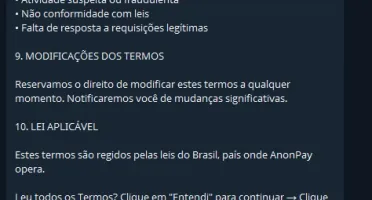 AnonPay – Gateway de Pagamentos Descentralizado (Python 3.11