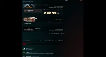 Conta verificada gc lvl 17 (3messes parado) lvl 15 steam