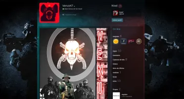 Conta verificada gc lvl 17 (3messes parado) lvl 15 steam