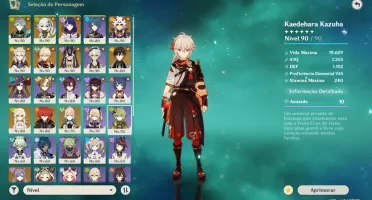 ✨Genshin Impact Conta Com Muitos Recursos E 5 Estrelas⭐Ar58✨