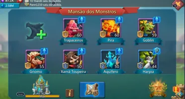 Lords Mobile conta pré T4