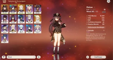 GENSHIN IMPACT AR35 / 5* HU TAO, ALBEDO E MONA