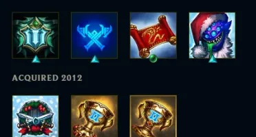 CONTA LOL 2011/12 | Janna Vitoriosa, Kayle Juiza + Icones