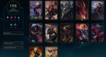 ACC Diamante 2 Todos os Campeões(Skins Vitoriosa desde 2013)