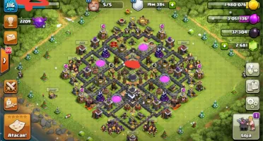 Cv9 Full defesas + 2600 gemas (Com troca de nick)