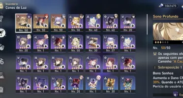 Lvl37. Seele e Himeko + arma Biss / mais 2 armas t5