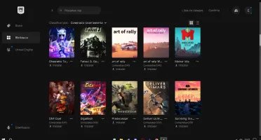 Conta da epic games com 126 jogos