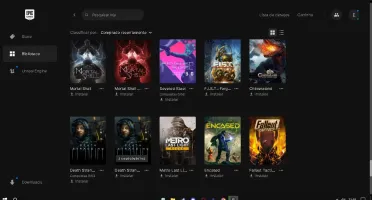 Conta da epic games com 126 jogos