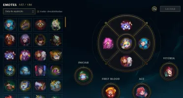 CONTA LEAGUE OF LEGENDS 267 SKINS +CONTA VALORANT COM PASSE